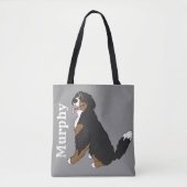  Bernese Mountain Dog Tote Bag (Voorkant)