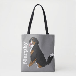  Bernese Mountain Dog Tote Bag