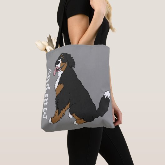  Bernese Mountain Dog Tote Bag (Dichtbij)