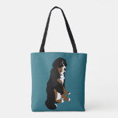  Bernese Mountain Dog  Tote Bag (Achterkant)