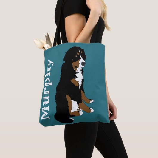  Bernese Mountain Dog  Tote Bag (Dichtbij)