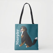  Bernese Mountain Dog Tote Bag (Voorkant)