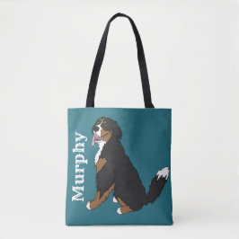  Bernese Mountain Dog Tote Bag