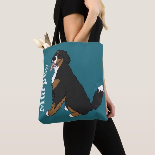  Bernese Mountain Dog Tote Bag (Dichtbij)