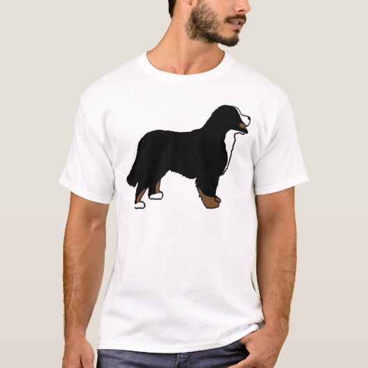 Bernese Mountain Dog Triclolor T-shirt (Voorkant)