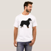 Bernese Mountain Dog Triclolor T-shirt (Voorkant volledig)
