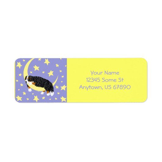 Bernese Mountain Dog Twinkle Labels (Voorkant)
