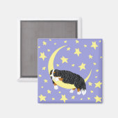 Bernese Mountain Dog Twinkle Magnet (Voorkant / Achterkant)