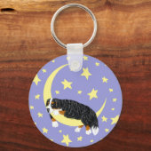 Bernese Mountain Dog Twinkle Sleutelhanger (Voorkant)