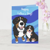 Bernese Mountain Dog vaderdag