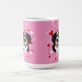 Bernese Mountain Dog Valentijnsdag Koffiemok (Center)