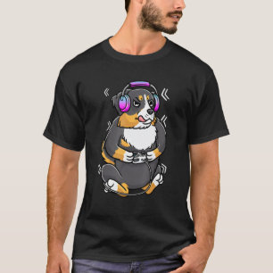 Bernese Mountain Dog Video Gamer Berner Sen T-shirt