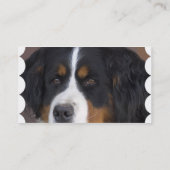 Bernese Mountain Dog Visitekaartje (Achterkant)