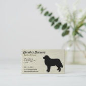 Bernese Mountain Dog Visitekaartje (Staand voorkant)