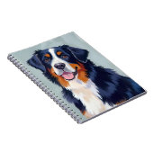Bernese Mountain Dog | Watercolor Pet Notitieboek (Rechterzijde)