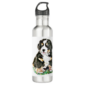 Bernese Mountain Dog Waterfles