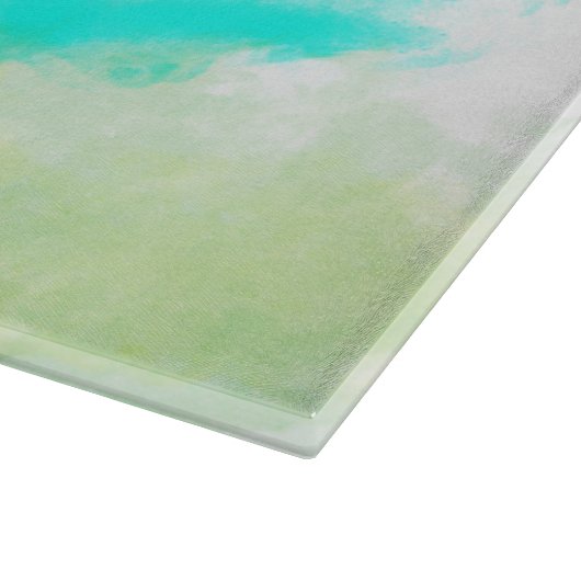 Bernese Mountain Dog Waterverf Art Snijplank (Hoek)