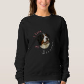Bernese Mountain dog Women's Basic Sweatshirt (Voorkant)