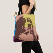 Bernese Mountain Dog Wood Tote Bag (Dichtbij)