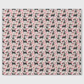 Bernese Mountain Dog Wrapping Paper Cadeaupapier (Vlak)
