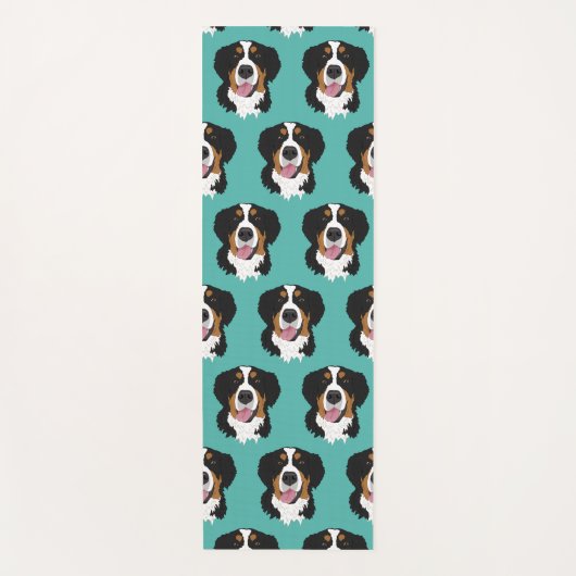 Bernese Mountain Dog Yogamat (Voorkant)