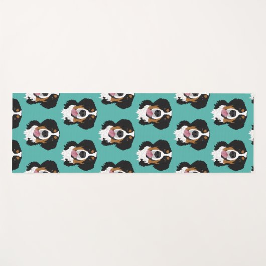 Bernese Mountain Dog Yogamat (Voorkant (horizontaal))