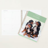 Bernese Mountain Dogs Happy Birthday Planner (Display)