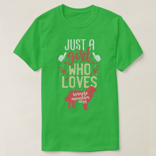 Bernese Mountain Dogs T-shirt (Design voorkant)