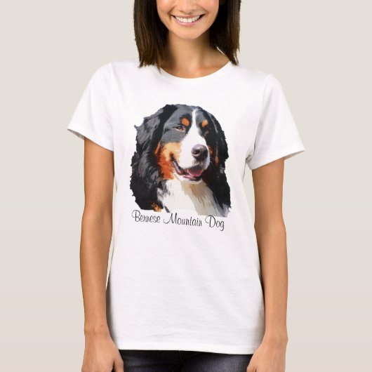 Bernese Mountain DogTシャ ツ T-shirt (Voorkant)