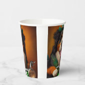 Bernese Mountain Driving Bike St. Patrick's Day Papieren Bekers (Links)