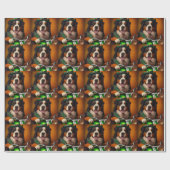 Bernese Mountain fiets St. Patrick's Day Cadeaupapier (Vlak)