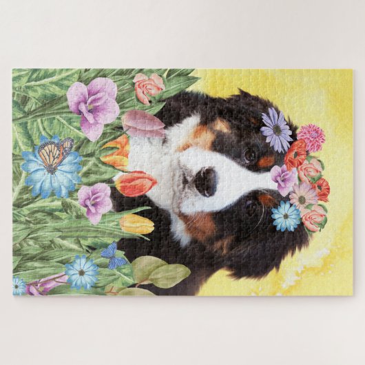 Bernese Mountain Flower Legpuzzel (Horizontaal)