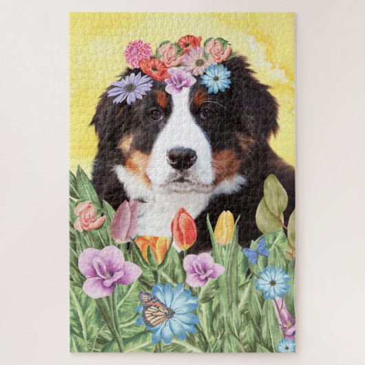 Bernese Mountain Flower Legpuzzel (Verticaal)