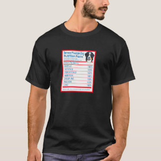 Bernese Mountain Hondenras Owner Funny Nutrition F T-shirt