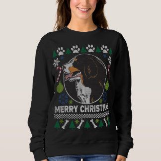 Bernese Mountain Hondenras Ugly KerstSweater Trui