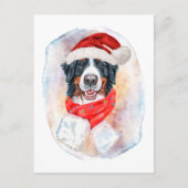 Bernese Mountain-kerstcadeautjes voor honden Feestdagenkaart (Voorkant)
