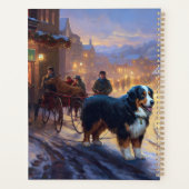Bernese Mountain Kerstfeest Seizoen Planner (Achterkant)