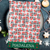 Bernese Mountain Kersthond Theedoek