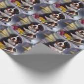 Bernese Mountain op een peddel: Een Schilderachtig Cadeaupapier (Hoek)