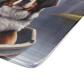 Bernese Mountain op een peddel: Een Schilderachtig Snijplank (Hoek)