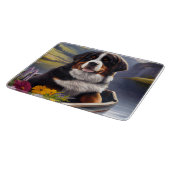 Bernese Mountain op een peddel: Een Schilderachtig Snijplank (Hoek)