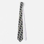 Bernese Mountain Puppy Necktie Stropdas (Voorkant)