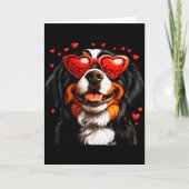 Bernese Mountain Schattige Berner Hond Liefhebber  Kaart (Voorkant)