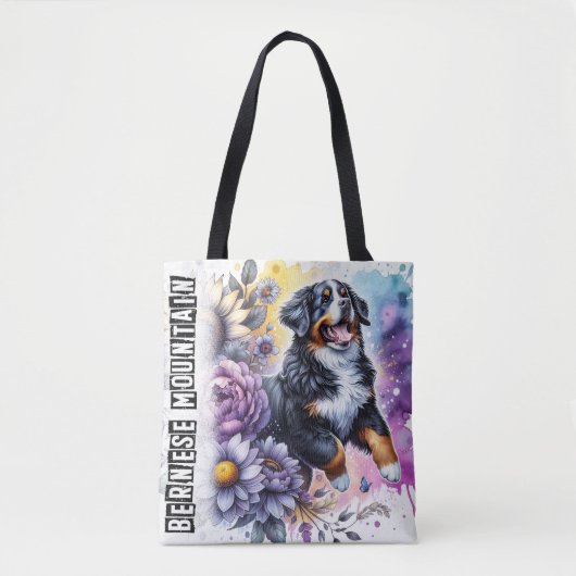 Bernese Mountain Tote Bag (Voorkant)
