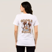 Bernese Mounten Schattige pet T-shirt voor dames (Achterkant volledig)