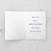 Bernese Mt Dog Birthday CUSTOMIZE Kaart (Binnen)