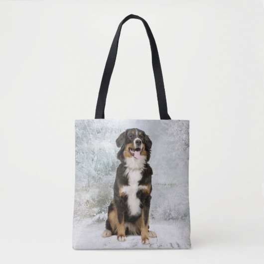 Bernese Mt. Dog Canvas tas (Voorkant)