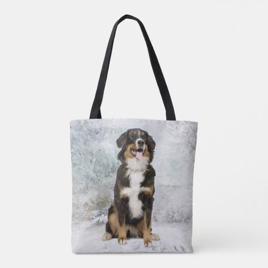 Bernese Mt. Dog Canvas tas (Achterkant)