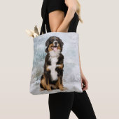 Bernese Mt. Dog Canvas tas (Dichtbij)