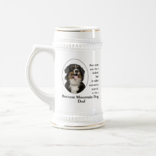 Bernese Mt. Dog Dad Stein Bierpul